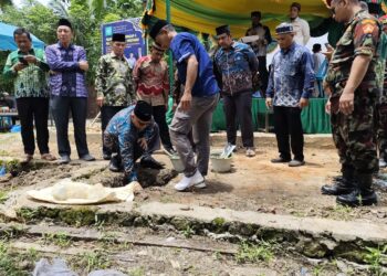 Lakukan Grounbreaking, Muhammadiyah Aceh Singkil Bangun Masjid Di Pulau Banyak
