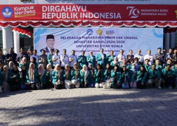 USK Lepas 3.087 Mahasiswa MBKM USK Unggul