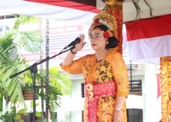 Semarak Budaya Nusantara Warnai Peringatan HUT RI ke-79 Kemenkumham Bali