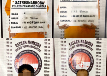 Empat Pria Miliki Sabu di Kos-kosan, Ditangkap Sat Resnarkoba Polres Pematangsiantar