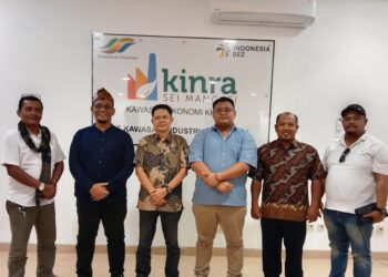 Kawal Tuntutan Pemuda,Setelah Pertemuan Dengan Kementerian Investasi,KNPI Simalungun Kembali Sambangi PT.KINRA