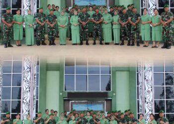 Dandim Pimpin Sertijab Danramil Jajaran Kodim 0207/Simalungun