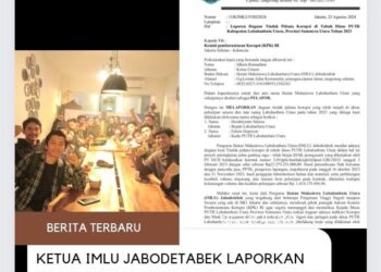 Idham Romadhon Laporkan Bupati Labuhanbatu Utara ke KPK RI