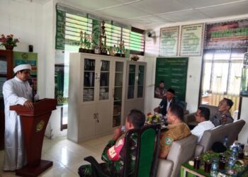 Kapolsek Tanah Jawa Hadiri Peletakan Batu Pertama Kantor MUI Tanah Jawa