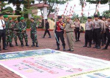 Kapolres Simalungun Pimpin Tactical Floor Game (TFG) Operasi HATRA TOBA 2024 untuk Pengamanan PON XXI