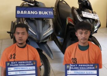 Tangkap 2 Pelaku Curas Kasat Reskrim Simalungun Tegaskan Tidak Ada Begal di Simalungun
