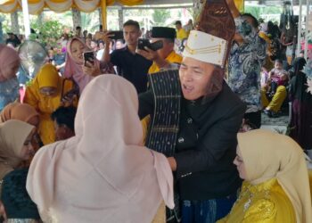 Ratusan Pendukung Haji Budi Hadiri Syukuran Pelantikan Anggota DPRD Simalungun