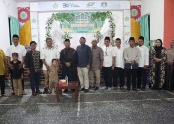 Manajer PKS Tinjowan Ade Reza Manfaatkan Momen Maulid Nabi Santuni Anak Yatim Serta Ajak Karyawan Perkuat Iman Tingkatkan Etos Kerja
