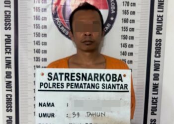 Miliki 2,13 Gram Kembali Di tangkap Polres Pematangsiantar