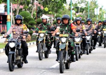 TNI-Polri Petakan Lokasi Rawan Konflik Pilkada Siak, AKBP Asep Sujarwadi : Buat Onar, Kami Tindak Tegas