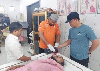 Info Penting!! Keluarga Siapa Ini Korban Tabrak Lari ,Tim INAFIS Polres Simalungun Masih Lakukan Penyelidikan