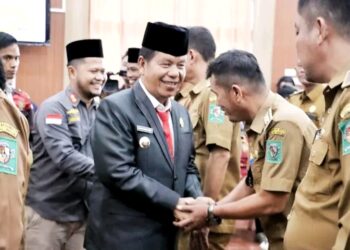 Bupati Simalungun Hadiri Pelantikan Pengurus DPC AKSI Kabupaten Simalungun Masa Bhakti 2024-2029.