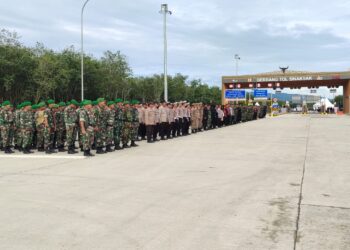 Presiden Joko Widodo Akan Resmikan Pintu Tol Sinaksak,Polres Simalungun Cek Kesiapan Pengamanan VVIP