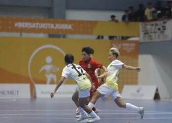 Imbang Lawan Kaltim, Tim Futsal Putri Banten Gagal ke Semifinal PON