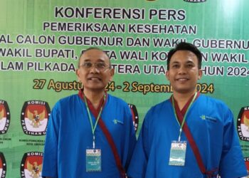 Pastikan Mampu Jalankan Tugas Jika Terpilih Pimpin Simalungun,H Anton Saragih -Benny Sinaga Tes Anamnesis dan Analisis Kesehatan