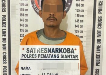 Dua Pria Asal Simalungun Bawa Sabu 10,44 Gram di Jalan Melati,Diamanakan Polres Pematangsiantar