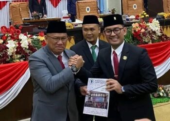 Pelantikan 45 Anggota DPRD Ogan Komering Ilir Periode 2024-2029 Resmi Dilakukan