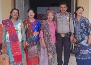 Polsek Bosar Maligas Laksanakan Pengamanan dan Himbauan Kamtibmas di Gereja HKBP Mayang Menjelang Pemilukada 2024