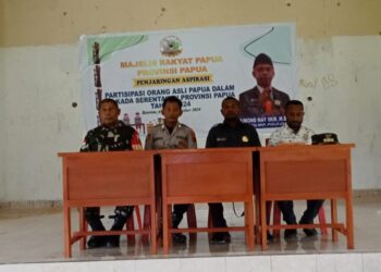 Majelis Rakyat Papua Jaring Aspirasi Orang Asli Papua di Distrik Yaffi Kabupaten Keerom
