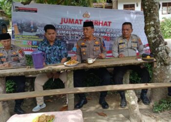Bertemu Masyarakat Baliju Dalam Jumat Curhat Kapolsekta Tanah Jawa Beri Pesan Jauhi Narkoba Begini Tanggapan Pangulu Joen Andilo Manurung