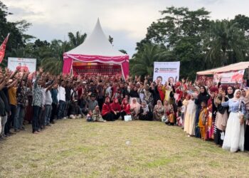 Paslon AZAN Kembali Kukuhkan Tim Pemenangan Sipil se Kecamatan Pante Bidari