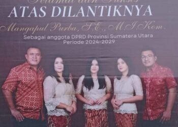 Syukuran Pelantikan,Mangapul Purba”Sulit Bagi Putra Putri Simalungun Duduk di DPRD Sumut Tapi Tuhan Tidak Biarkan Saya Sendiri”
