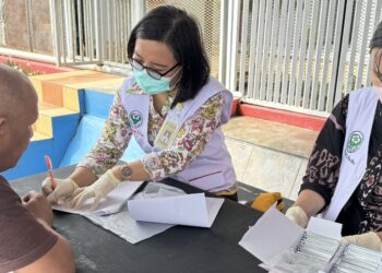 Lapas Narkotika kelas IIA Pematangsiantar Bersama Puskesmas Pematang Raya Lakukan Pemeriksaan Rutin TB, HIV dan IMS