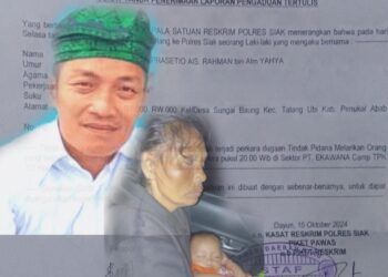 LSM Penjara Siak Sesalkan Tindakan Sub Kontraktor PT.Ekawana Diduga Rampas Kemerdekaan Seorang Bayi 1 Tahun dan Janda