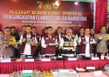 Bareskrim Polri Ungkap 25 KG Hashish Tetapkan 4 Tersangka di Bali