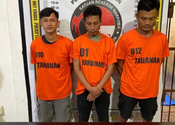 Brantas Narkoba Polres Simalungun Ringkus Tiga Bandar Sabu di Bandar, Simalungun