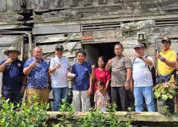 Respon Sosial PTPN IV Is The Best,Setelah Diwartakan Kesengsaraan Keluarga M Boru Sianturi,Kebun Unit Tinjowan Langsung Beri Santunan