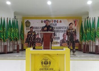 Pelantikan Pengurus Pitaloka Dan Ketua Rayon AMS se Kabupaten Bogor yang di Gelar di Gedung Golkar Jalan Tegar Beriman