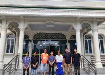 Himpunan Mahasiswa Teknik Industri Universitas Syiah Kuala (HMTI USK) Mengadakan kegiatan Jum’at Berkah di Masjid Sabili Jannah