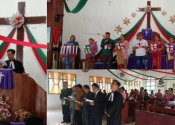 Natal Majelis Jemaat dan Keluarga GKPS Resort Tanah Jawa di Mandoge,Pesan Moral “Tanyalah Diri Siapa Dihadapkan Tuhan”