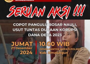 Seruan Aksi Untuk Keadilan Masyarakat Bosar Nauli,Minta Pangulu Heppi Nurnatalia Dicopot