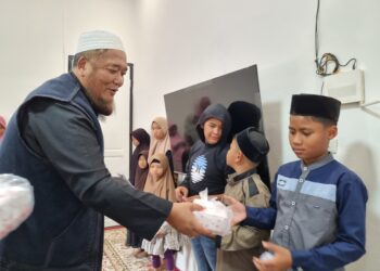 Bentuk Peduli Kepada Anak Yatim, Hamdan Gelar Satunan Dan Syukuran Di Rumah Dinasnya