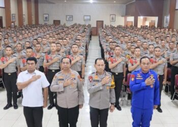 Wakapolda Sumsel Memberikan Pembekalan Kepada Siswa Diktukba Gelombang II T.A 2024