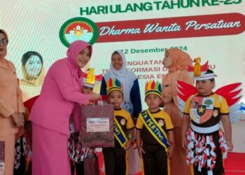 Waka Polres Ogan Ilir Hadiri Peringatan HUT ke-25 Dharma Wanita Persatuan