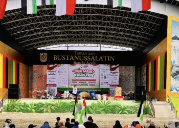 Bentuk Solidaritas Untuk Palestina, Masyarakat Aceh Gelar Fun Walk For Palestina