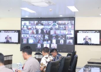 Secara Virtual, Irwasda Polda Sumsel Berikan Arahan Terkait Pelaksanaan Tugas Dan Fungsi Pengawasan Kepada Para Kapolres Dan PJU Polres Jajaran