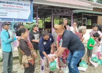 Menggugah Nurani Peduli Anak Yatim dan Lansia,Pimpinan Umum Media Sinar Global Nusantara Awali Tahun 2025 Dengan Berbagi