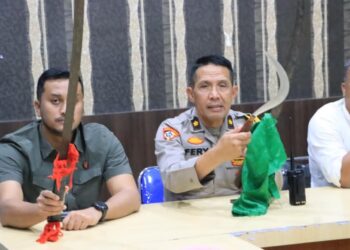 Anak Dibawah Umur Terlibat Geng Motor, Setelah Dibina Polres Labuhan Batu Serahkan Kepada Orang Tuanya