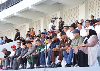 Pimpinan DPK Aceh Tengah Menyaksikan Pembukaan Pacuan Kuda