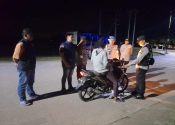 Polsek Indralaya Gelar Patroli dan Razia Untuk Cegah Penyakit Masyarakat (Pekat)