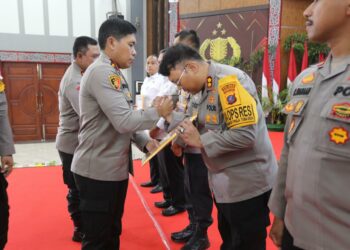 Polres Simalungun Raih Penghargaan Sempurna Dalam Penilaian IPKA Dari Kapolda Sumut