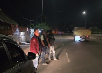Cegah Kejahatan Jalanan, Polsek Indralaya Gelar Patroli Hunting Cipkon di Wilayah Rawan