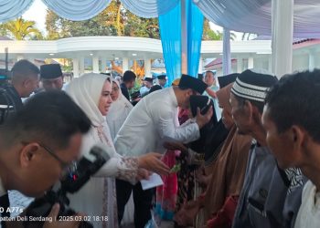 Bupati Deli Serdang Asri Ludin Tambunan Adakan Bukber Bersama 2000 Masyarakat,Ketua IWOI Berikan Apresiasi 