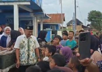 Bulan Ramadhan 1446 H Penuh Berkah,Kades Tanjung Garbus Kampung Berbagi Takjil 