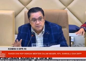 RDP DPR RI Bersama Penyelenggara Pemilu,Ketua DKPP Sebut Incumben Siak Sudah Dua Periode