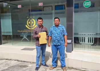 Kades Sei Tawar Resmi Dilaporkan ke Kejari Labuhanbatu Dugaan Korupsi APBDes